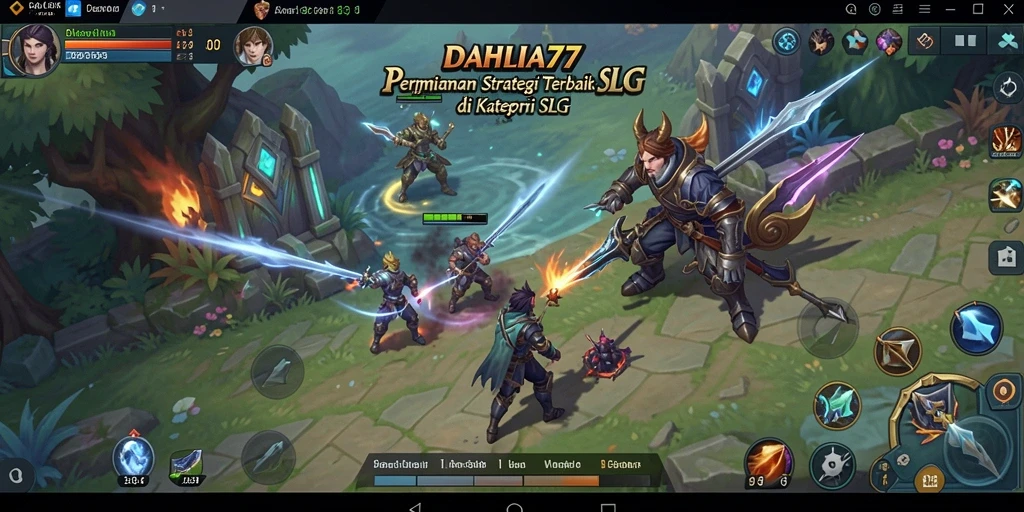 Tampilan gameplay menarik dari DAHLIA77 yang penuh strategi.