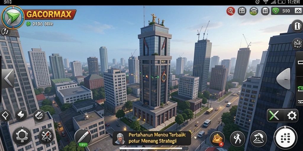 Screenshot GACORMAX menampilkan aksi seru dalam Tower Defense.