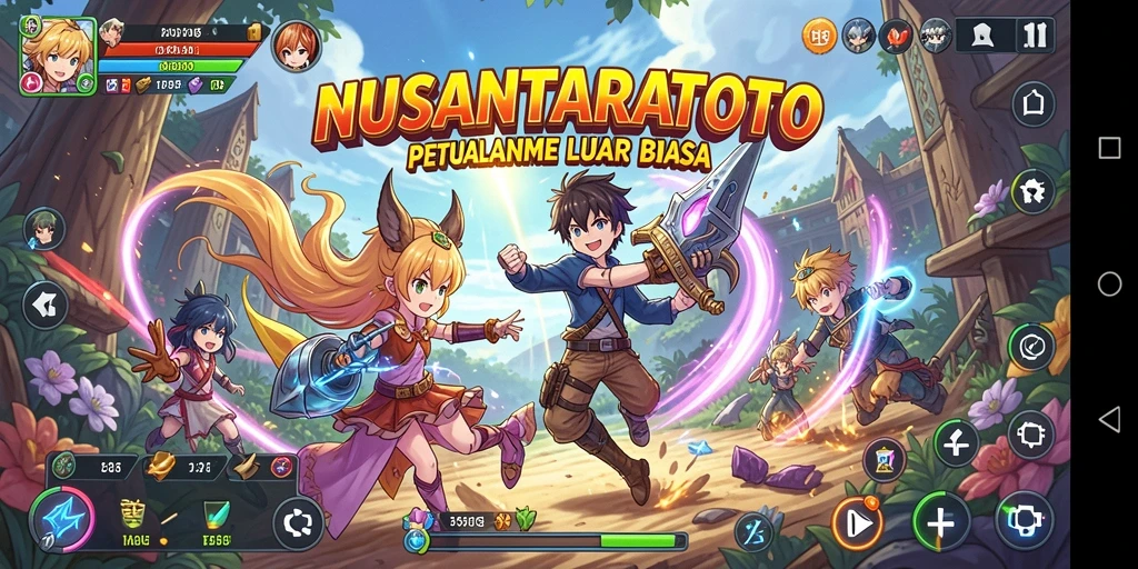 Tangkapan layar dari gameplay NUSANTARATOTO yang penuh aksi.