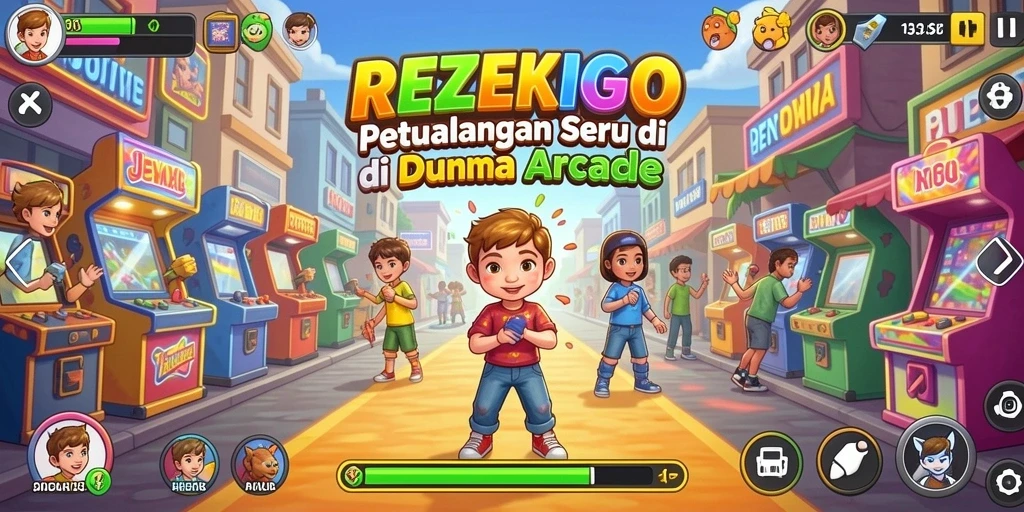 Gameplay seru REZEKIGO yang penuh tantangan dan keseruan.