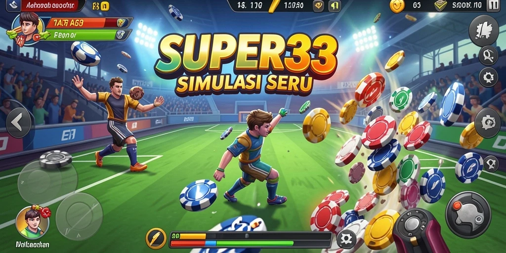 Tampilan gameplay <strong>SUPER33</strong> yang menarik dan interaktif.