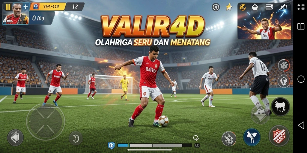 Tampilan menarik dari gameplay <strong>VALIR4D</strong> yang menunjukkan keseruan olahraga.